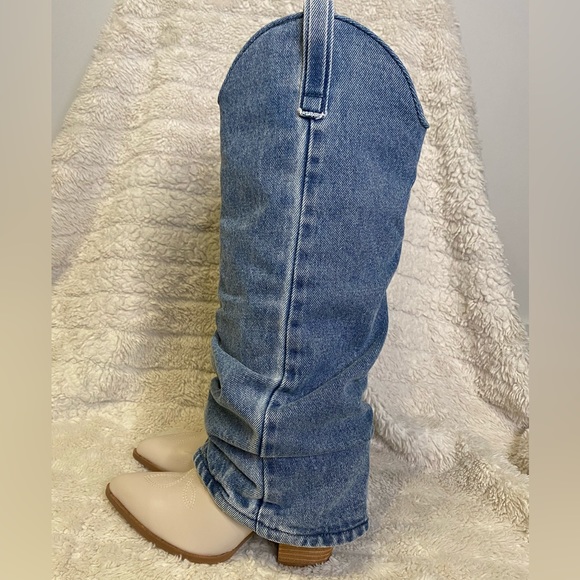 Steve Madden Shoes - Steve Madden LASSY DENIM FABRIC Size 7.5